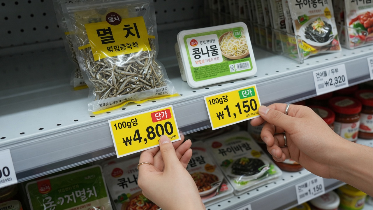 단위가격 라벨 읽는 법 — 개당·100g당 비교 체크 대표 이미지